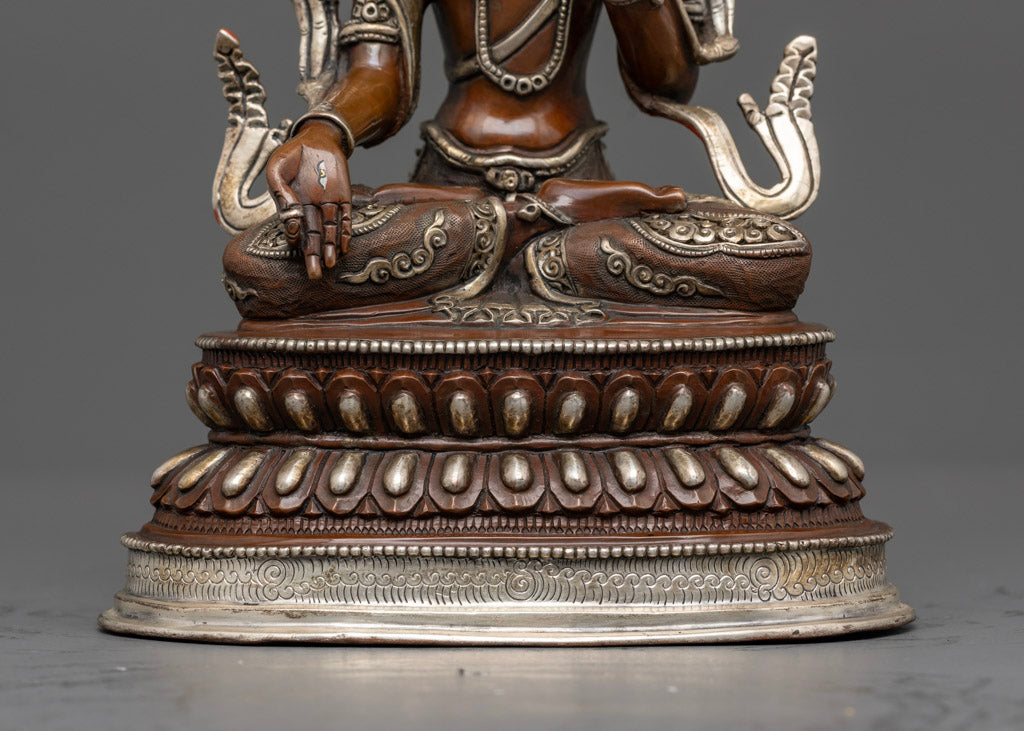 Buddhist White Tara Statue | Seven Eyes Tara Statue