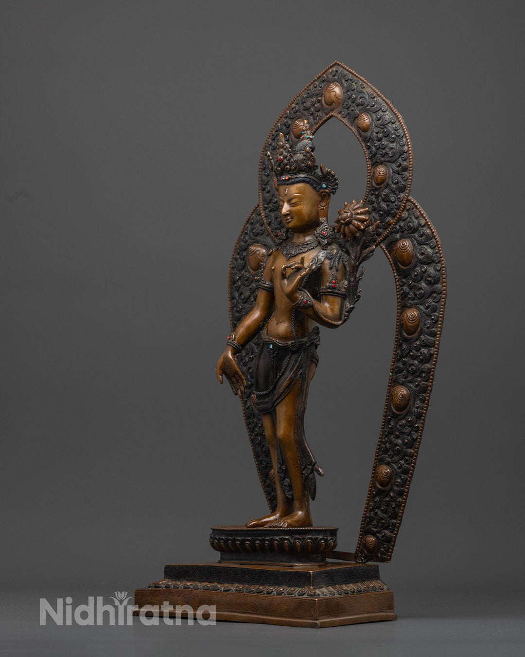 Standing Padmapani Chenrezig Statue | Compassionate Deity