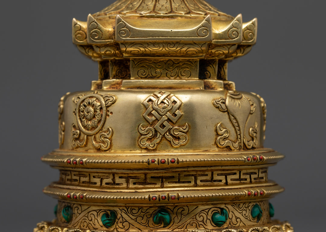 Tibetan Buddhist Stupa | Sacred Spiritual Monument
