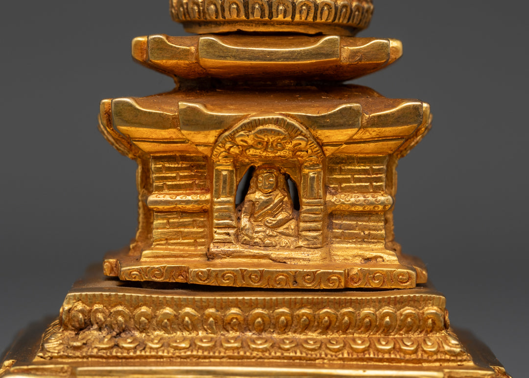 Sacred Tibetan Buddhist Stupa | Perfect for Meditation