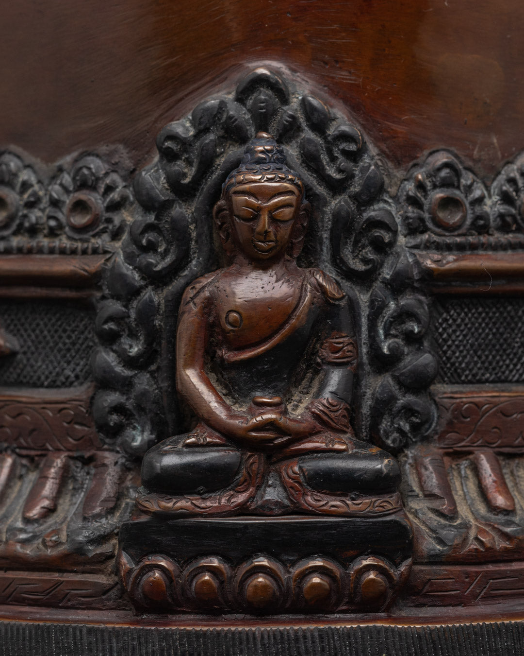 Buddhist Stupa Statue for Prayer | Five Dhyani Buddhas Designed