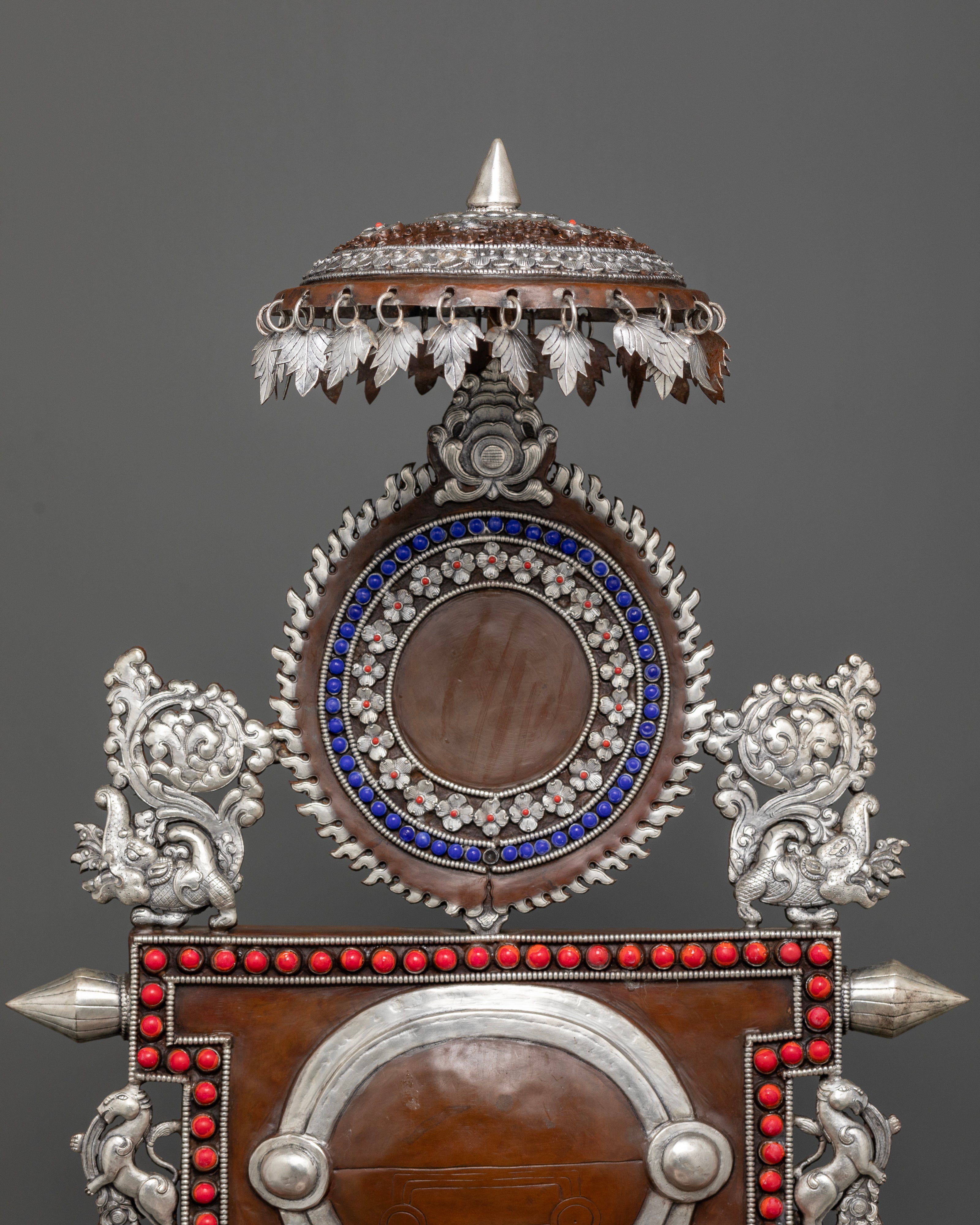 The Regal Oxidized Throne: A Symbol of Abundant Blessings