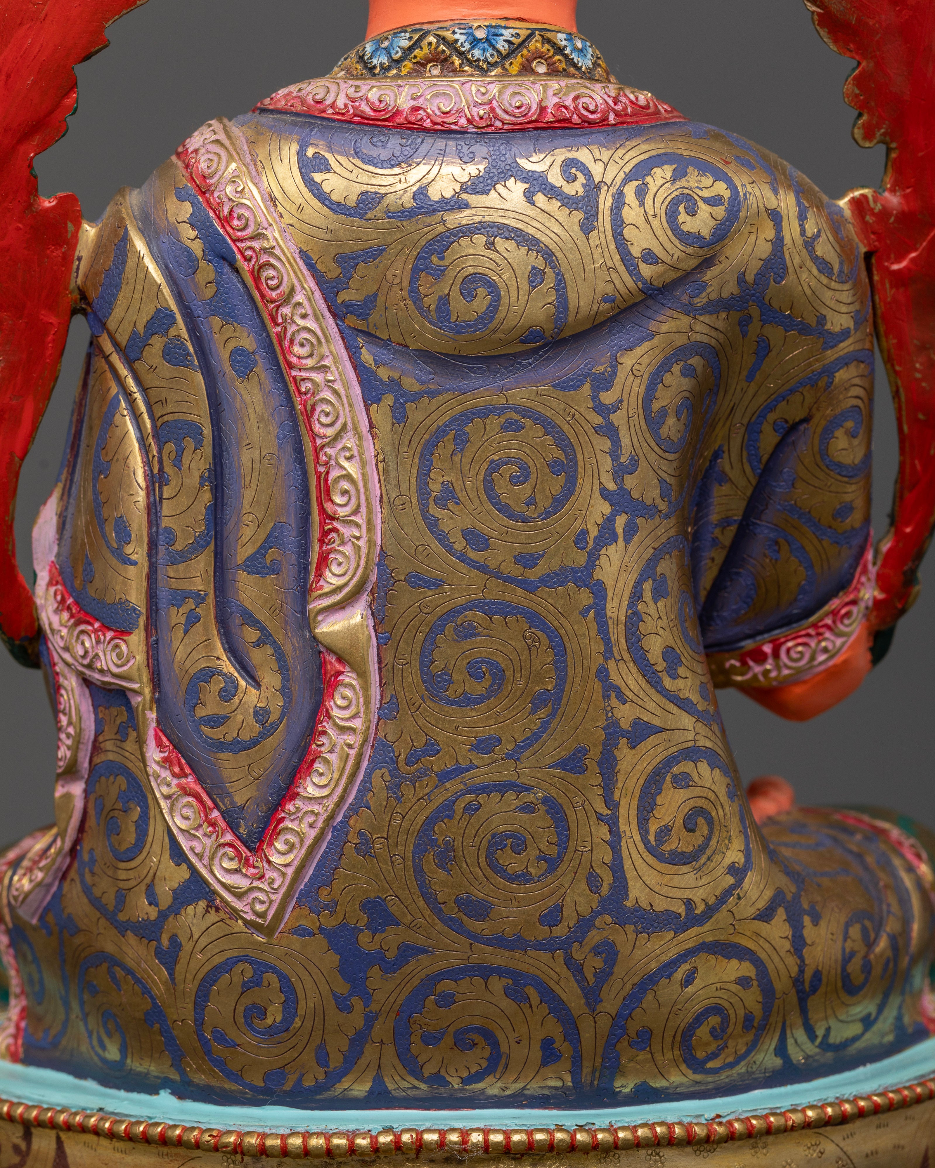 The Enlightened Protector in Red: Tsongkhapa Statue