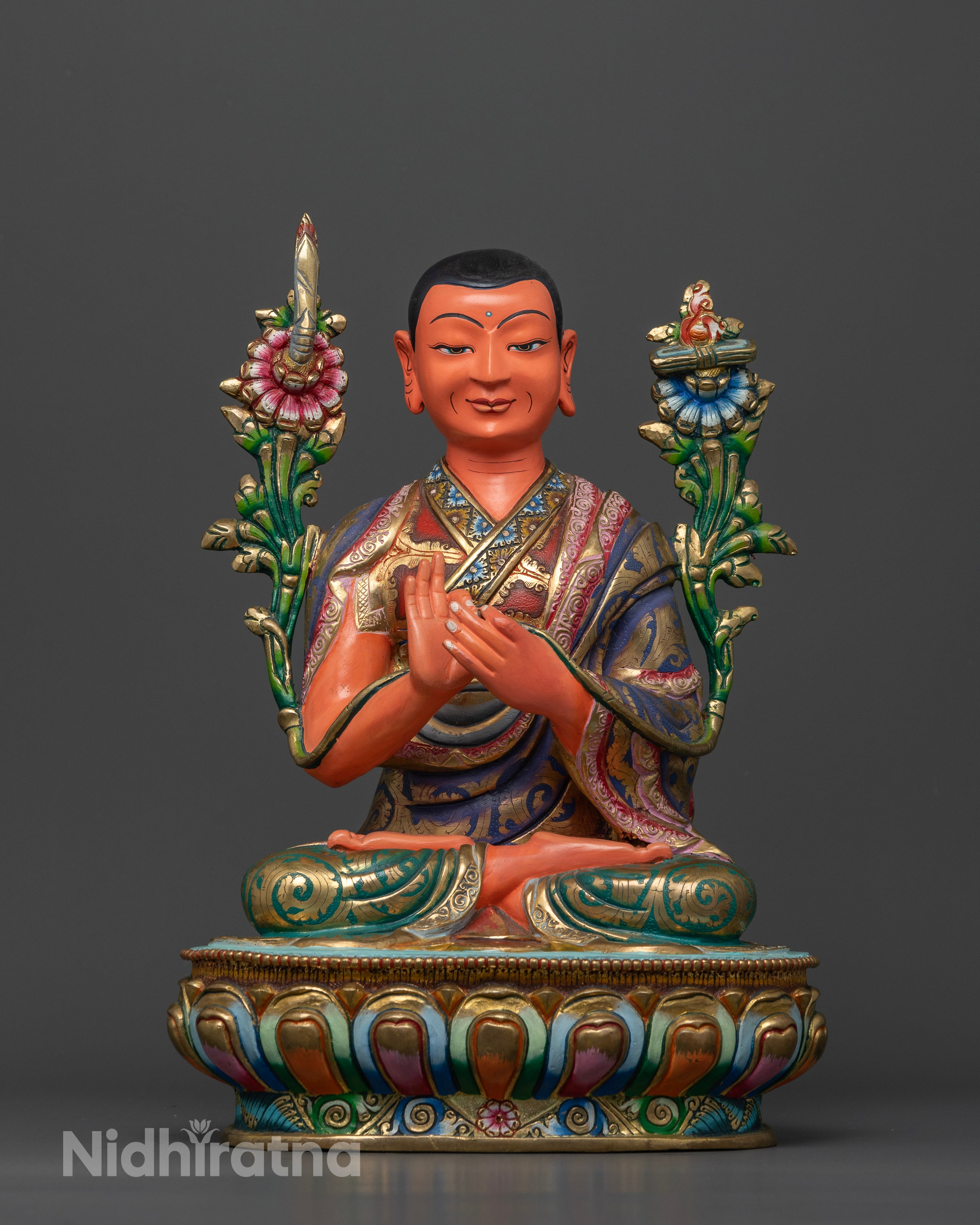 The Enlightened Protector in Red: Tsongkhapa Statue