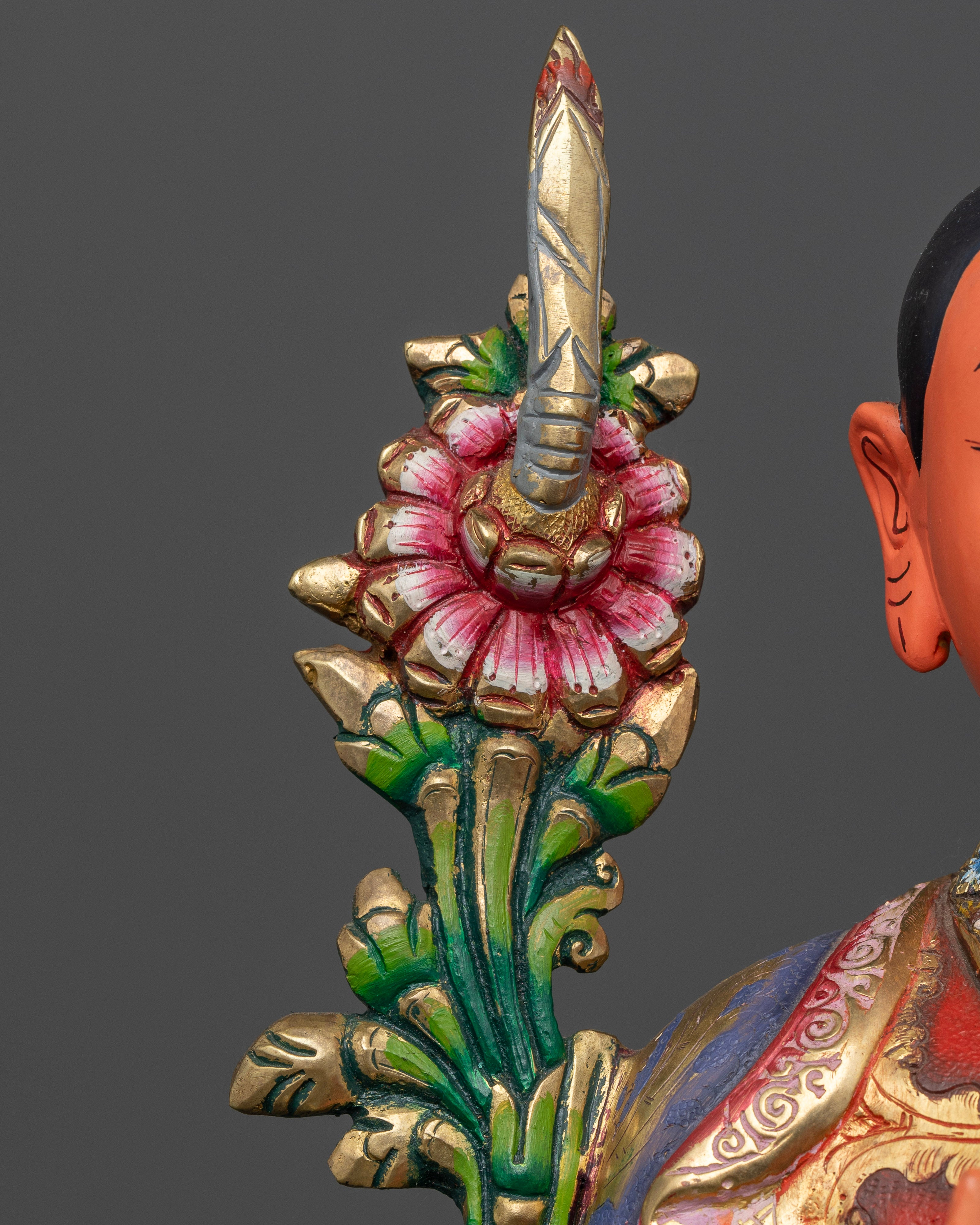 The Enlightened Protector in Red: Tsongkhapa Statue