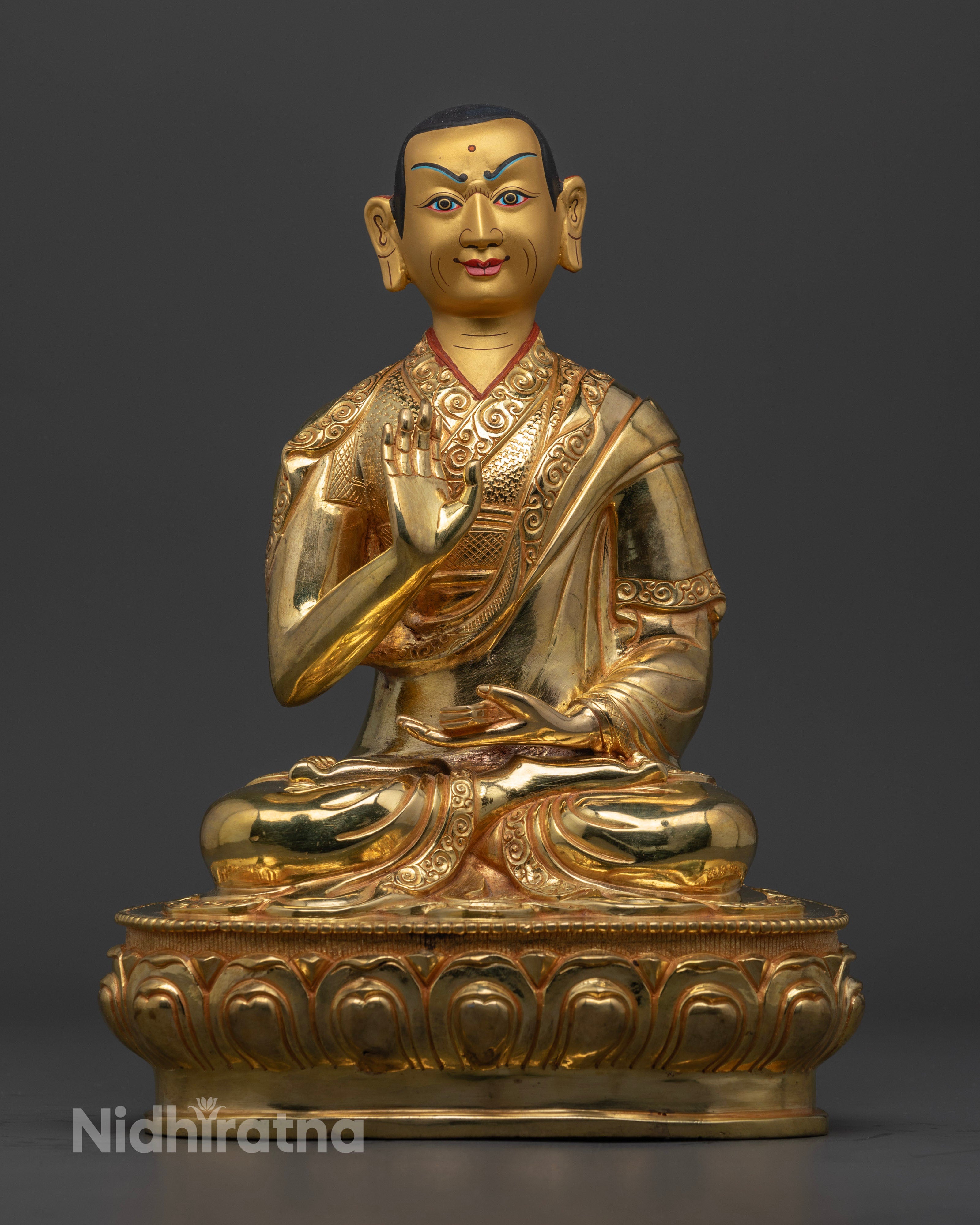 Tsongkhapa Set Spiritual Statue