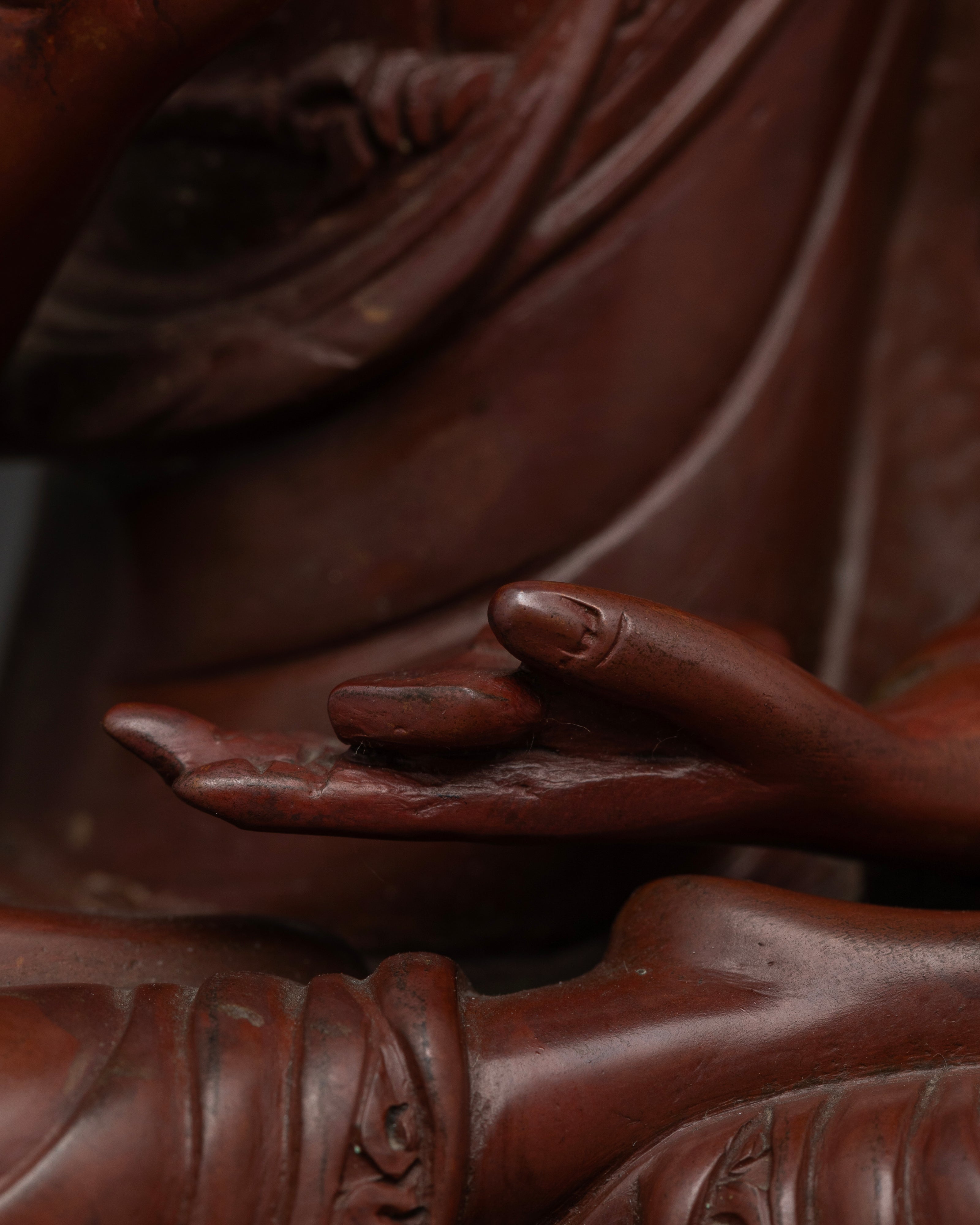 Tsongkhapa and His Disciples: The Sacred Set in Oxidized Craftsmanship