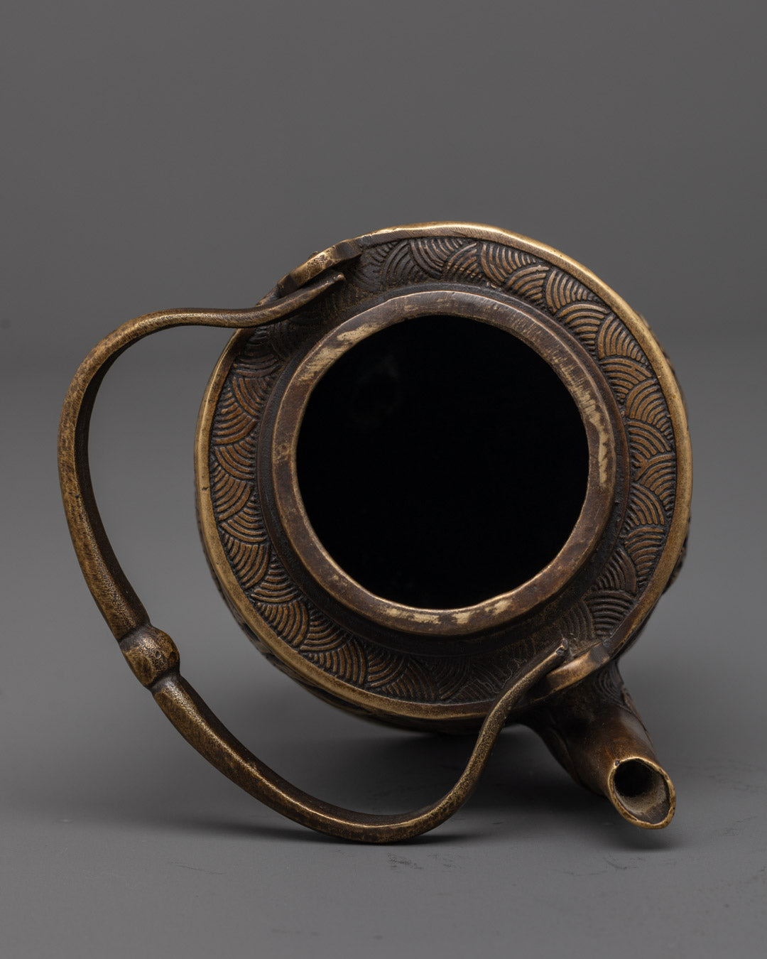 Dragon Carved Premium Tea Pot | Handcrafted for Buddhist Rituals