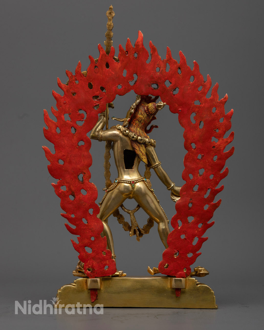 The 24K gold-gilded Vajrayogini statue, a high-quality centerpiece for collectors and dedicated spiritual practitioners.