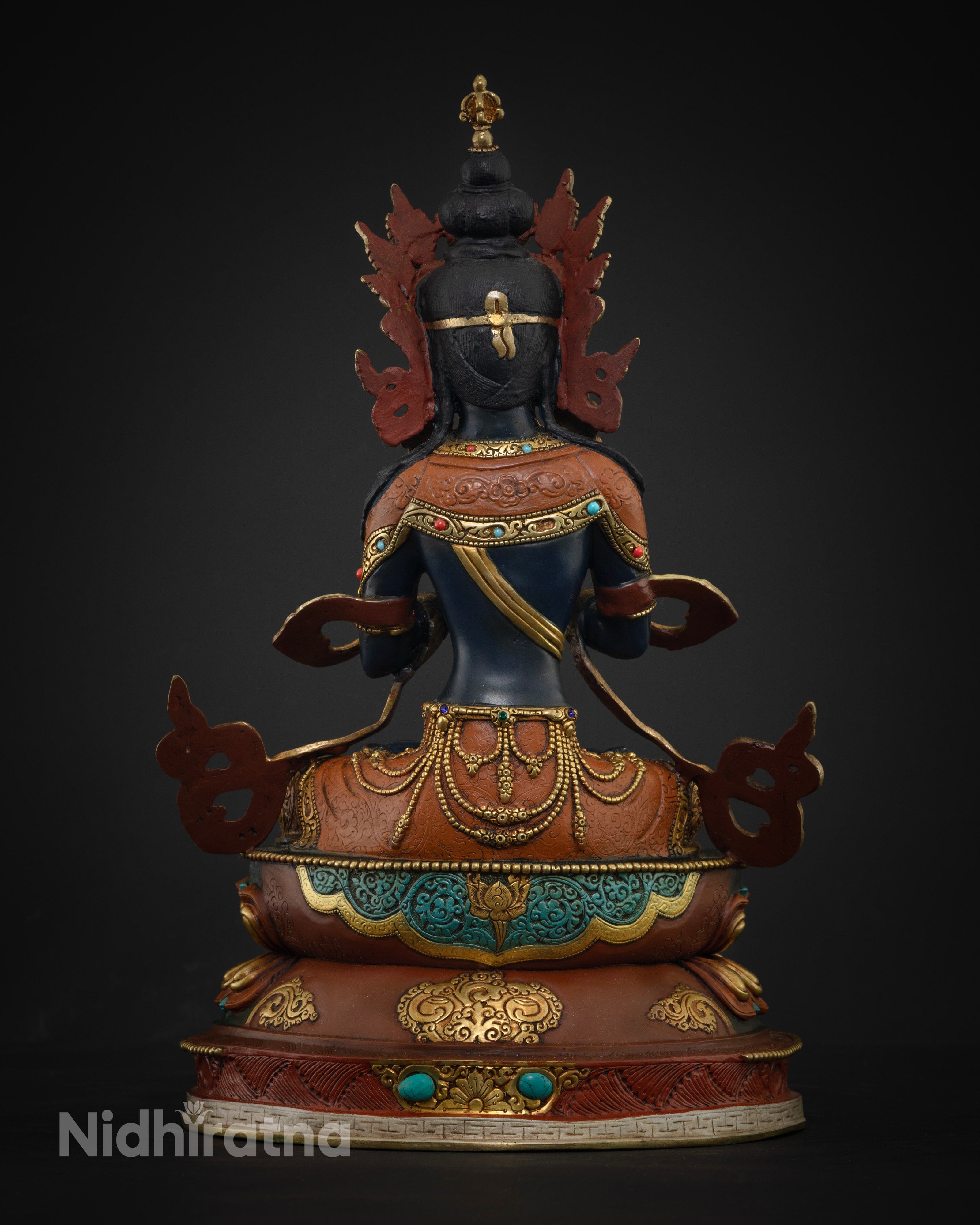 The 4.77kg Vajradhara statue, a beautifully crafted spiritual artwork ideal for home décor, collections, or sacred spaces.
