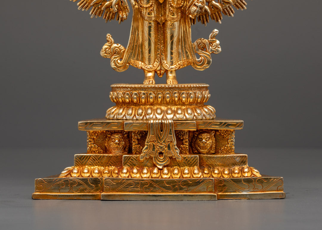 Thousand-Armed Chenrezig Avalokiteshvara Statue | Buddhist Deity