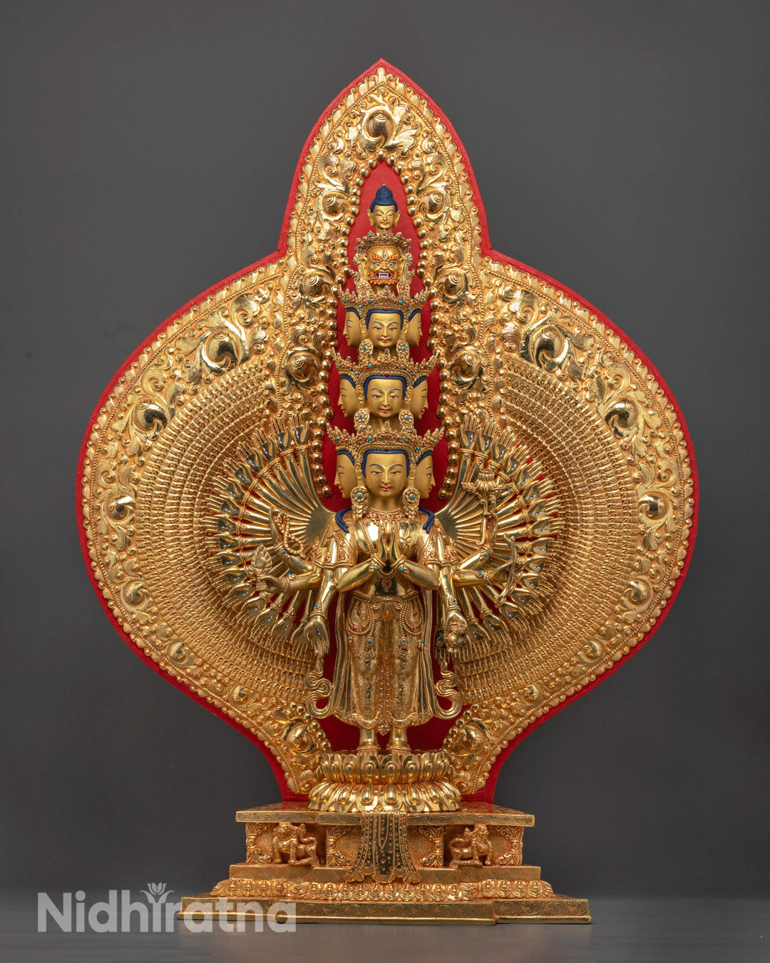 Thousand Armed Chenrezig Statue | Himalayan Sacred Art