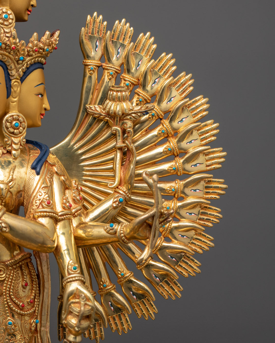 Thousand Armed Chenrezig Statue | Himalayan Sacred Art