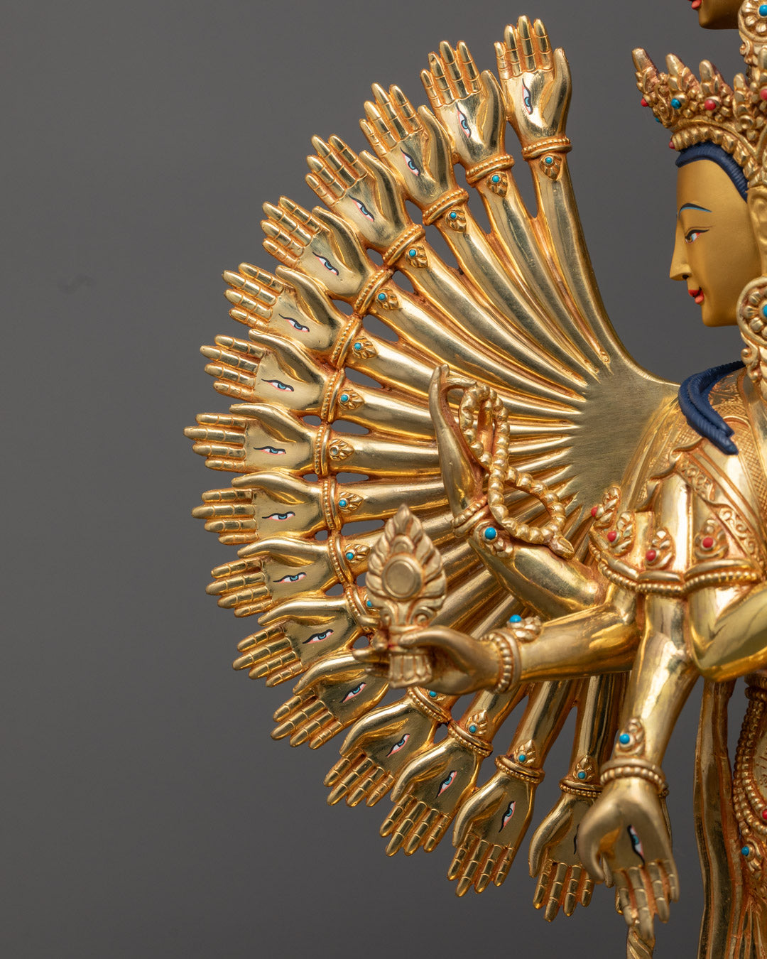 Thousand Armed Chenrezig Statue | Himalayan Sacred Art