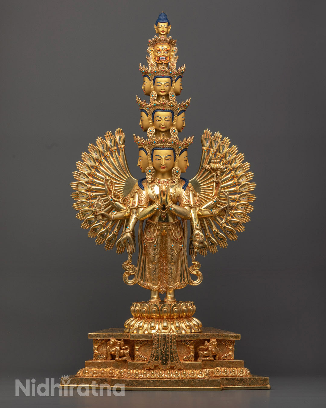 Thousand Armed Chenrezig Statue | Himalayan Sacred Art