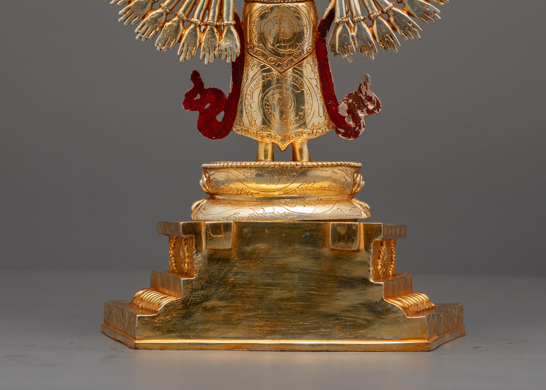 Sacred Thousand-Armed Avalokiteshvara Statue | Himalayan Artwork