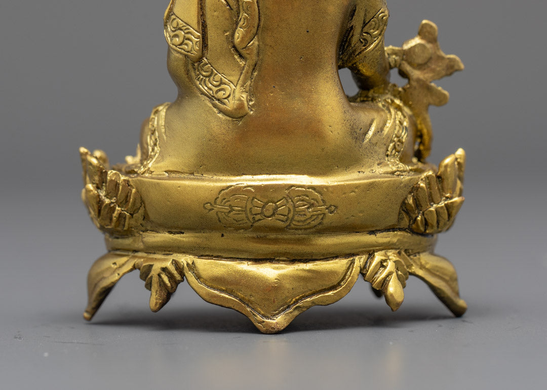 Handmade Sacred Trio Statue | Medicine, Amitabha, Shakyamuni Buddhas