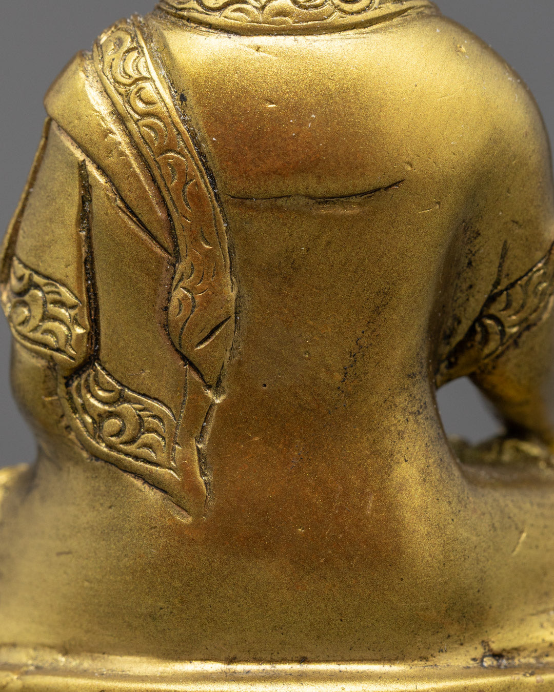 Handmade Sacred Trio Statue | Medicine, Amitabha, Shakyamuni Buddhas