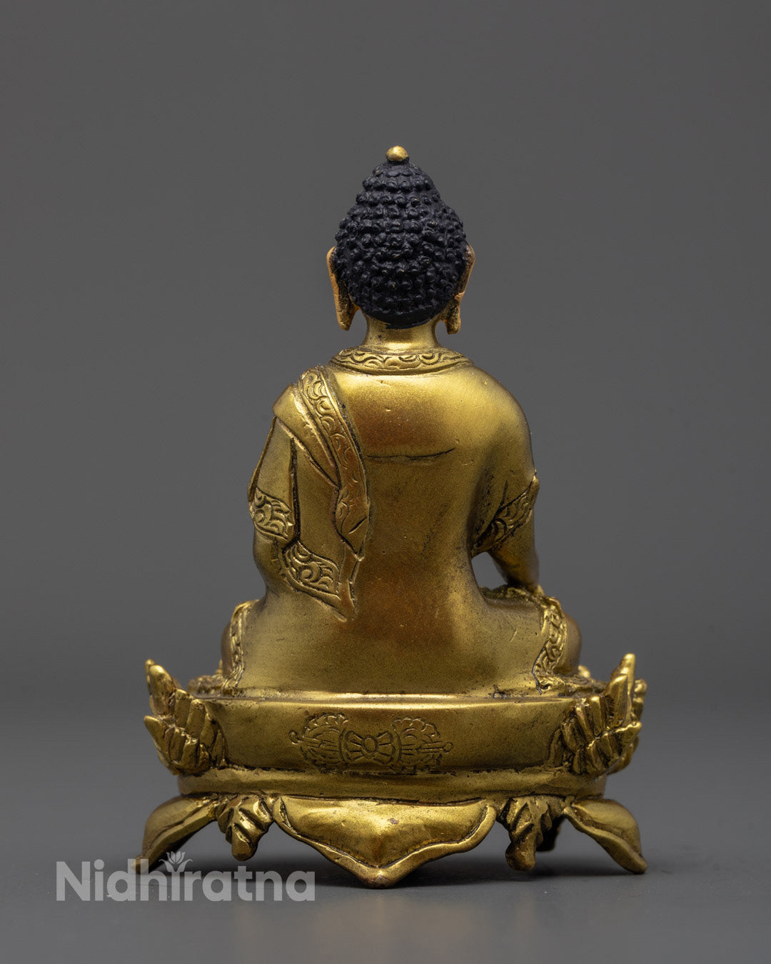 Handmade Sacred Trio Statue | Medicine, Amitabha, Shakyamuni Buddhas