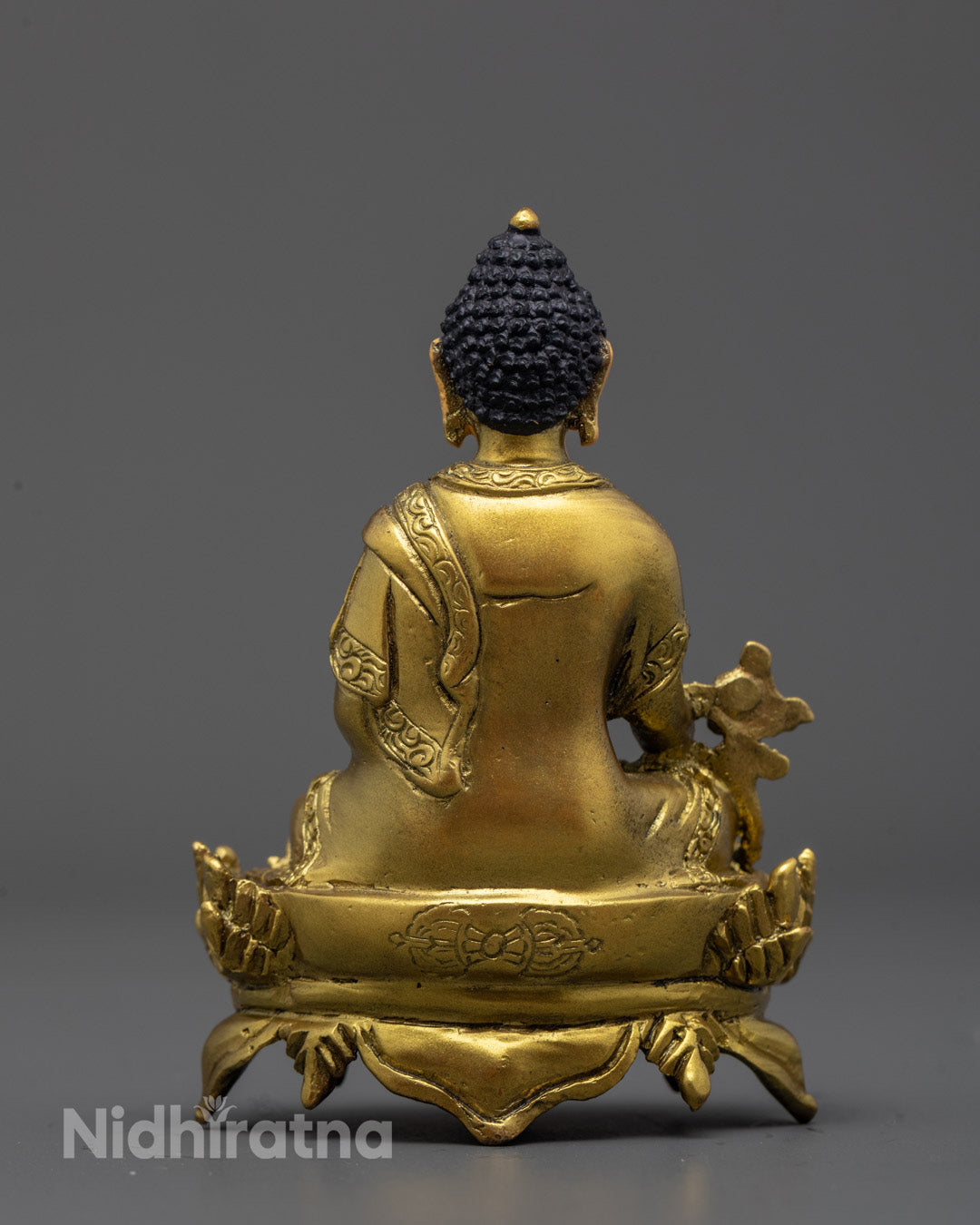 Handmade Sacred Trio Statue | Medicine, Amitabha, Shakyamuni Buddhas