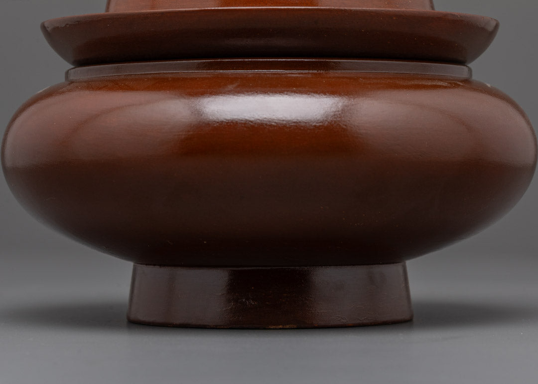 Handmade Wooden Paru Bowl | Sacred Ritual & Mindfulness Tool
