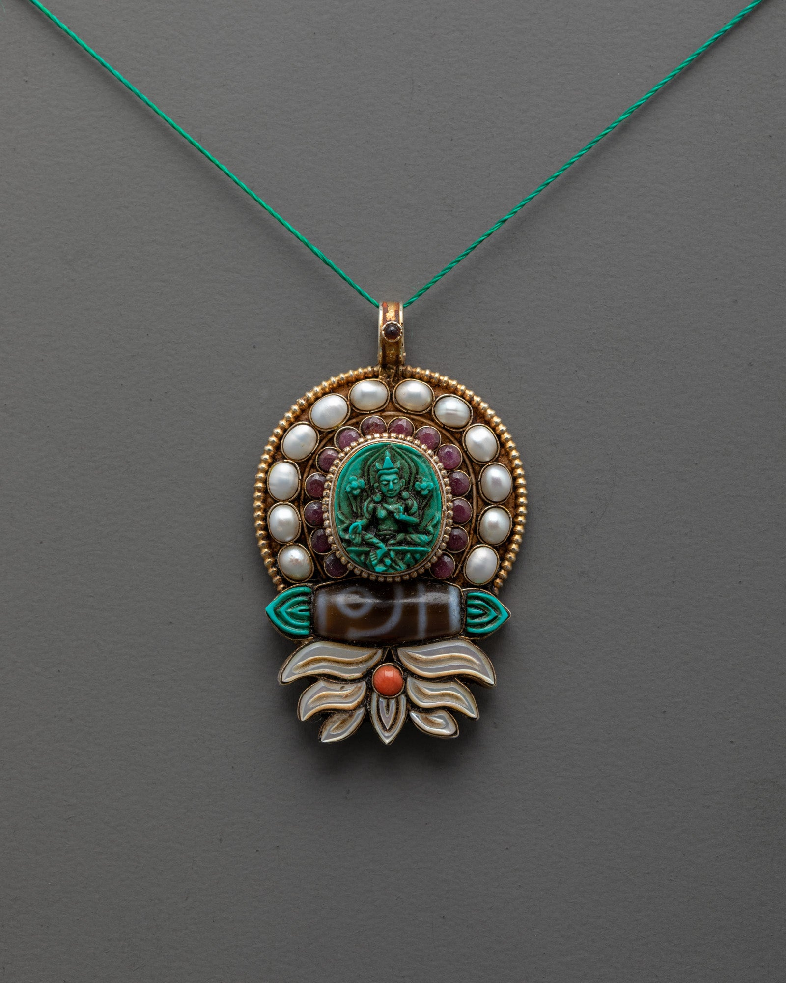 Tibetan Green Tara Locket