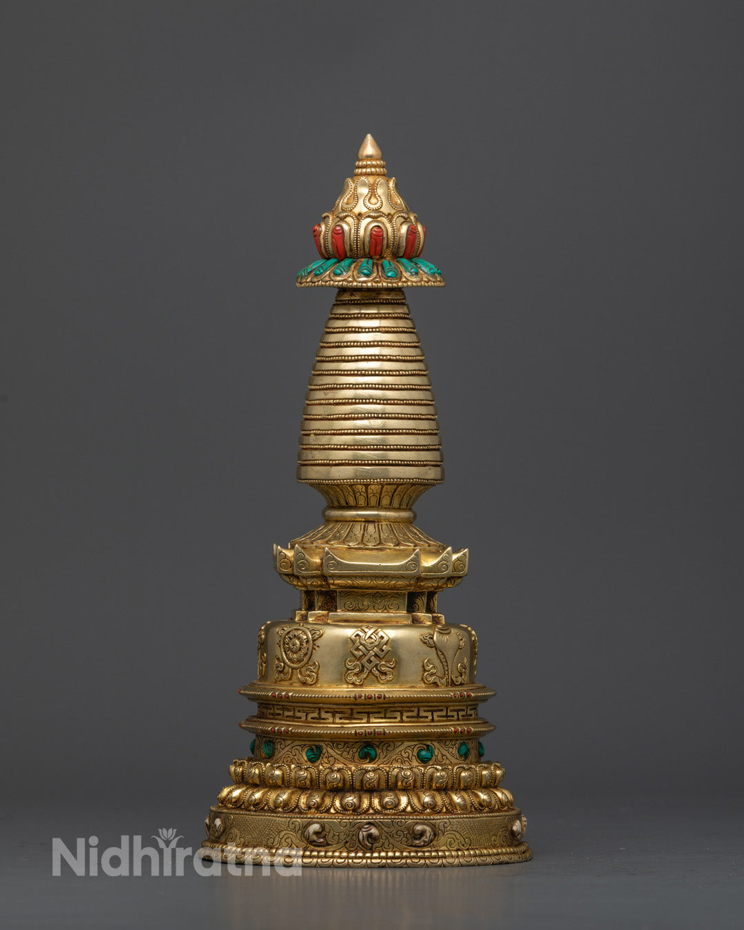 Tibetan Buddhist Stupa| Tibetan Shrine Stupa| Kadampa Buddhist Statue| Buddhist Religious Stupa