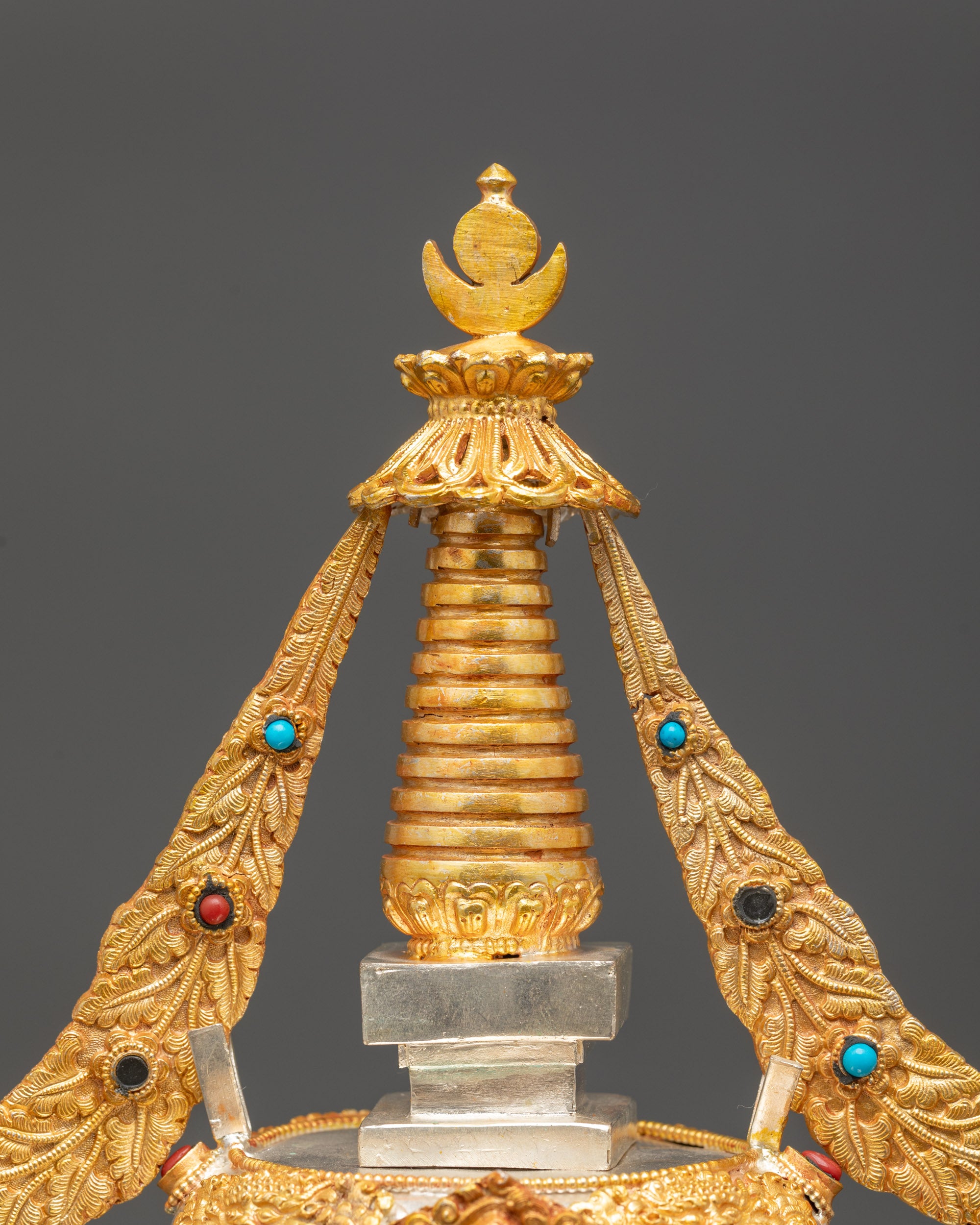 Tibetan Namgyal Stupa sacred Himalayan Buddhist ritual monument