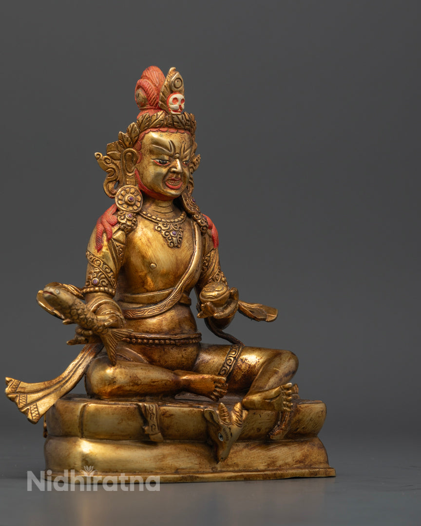 Antique Kagyu Master Tilopa Statue | Buddhist Art