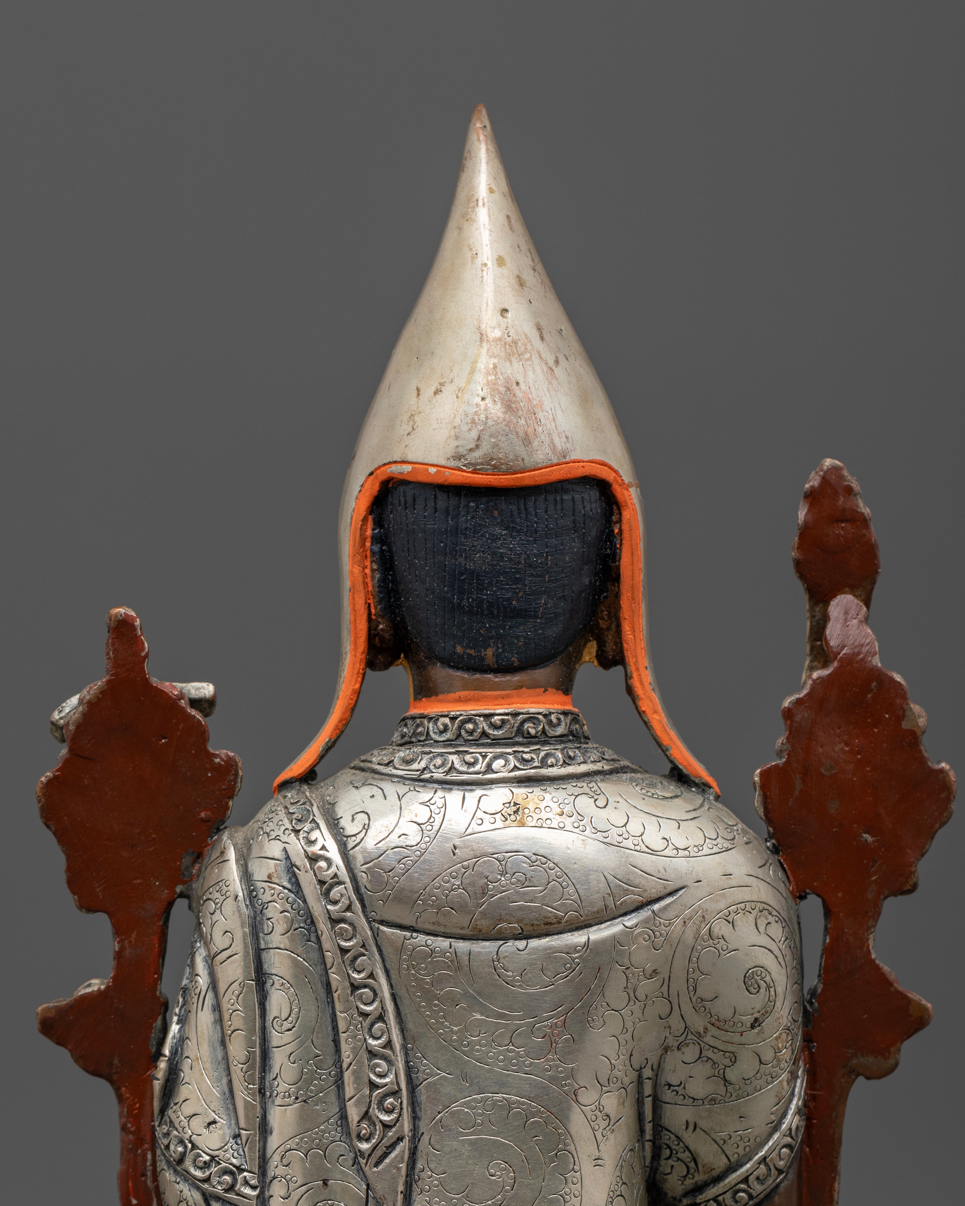 Oxidized Tsongkhapa Set: The Embodiment of Wisdom and Compassion