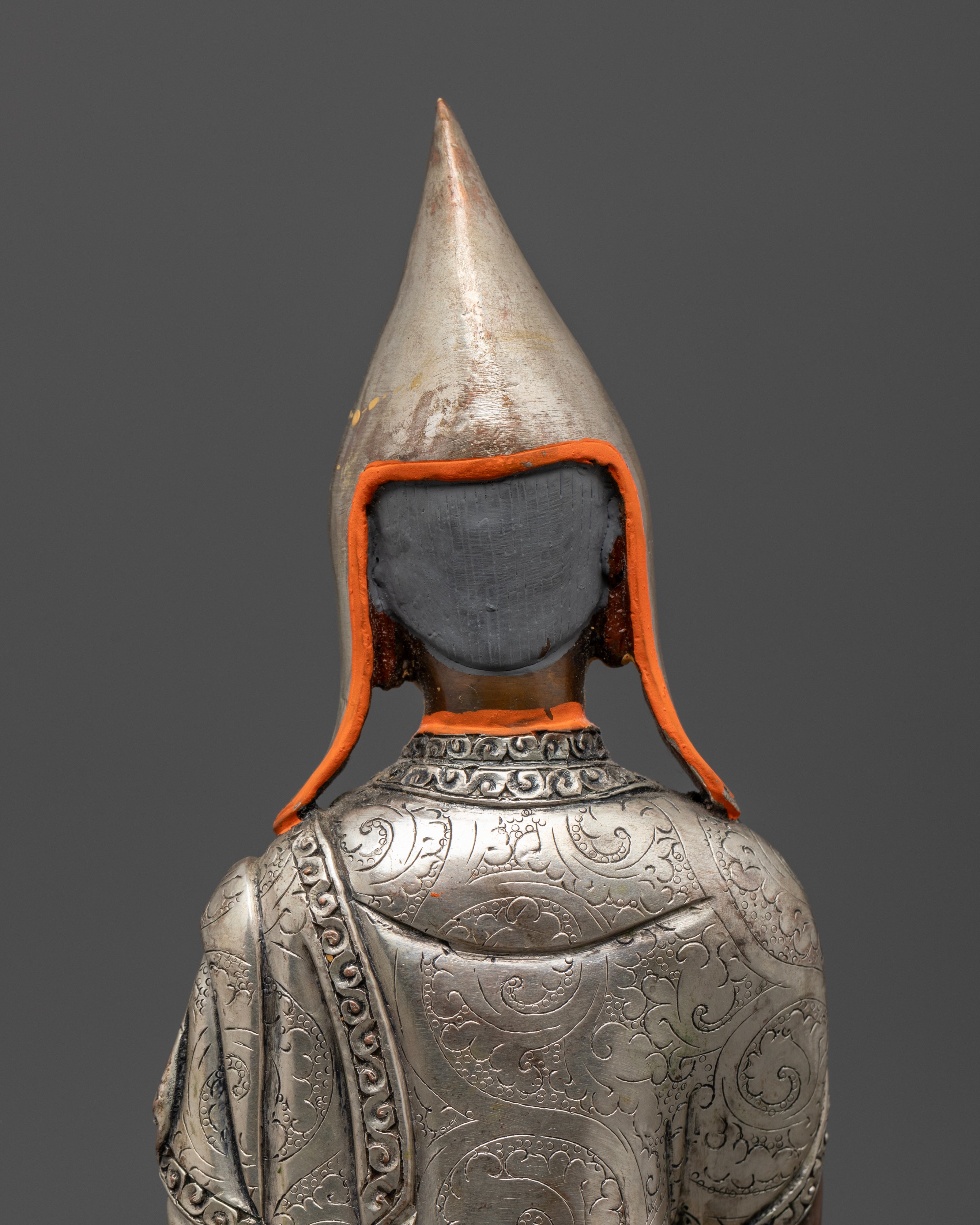 Oxidized Tsongkhapa Set: The Embodiment of Wisdom and Compassion