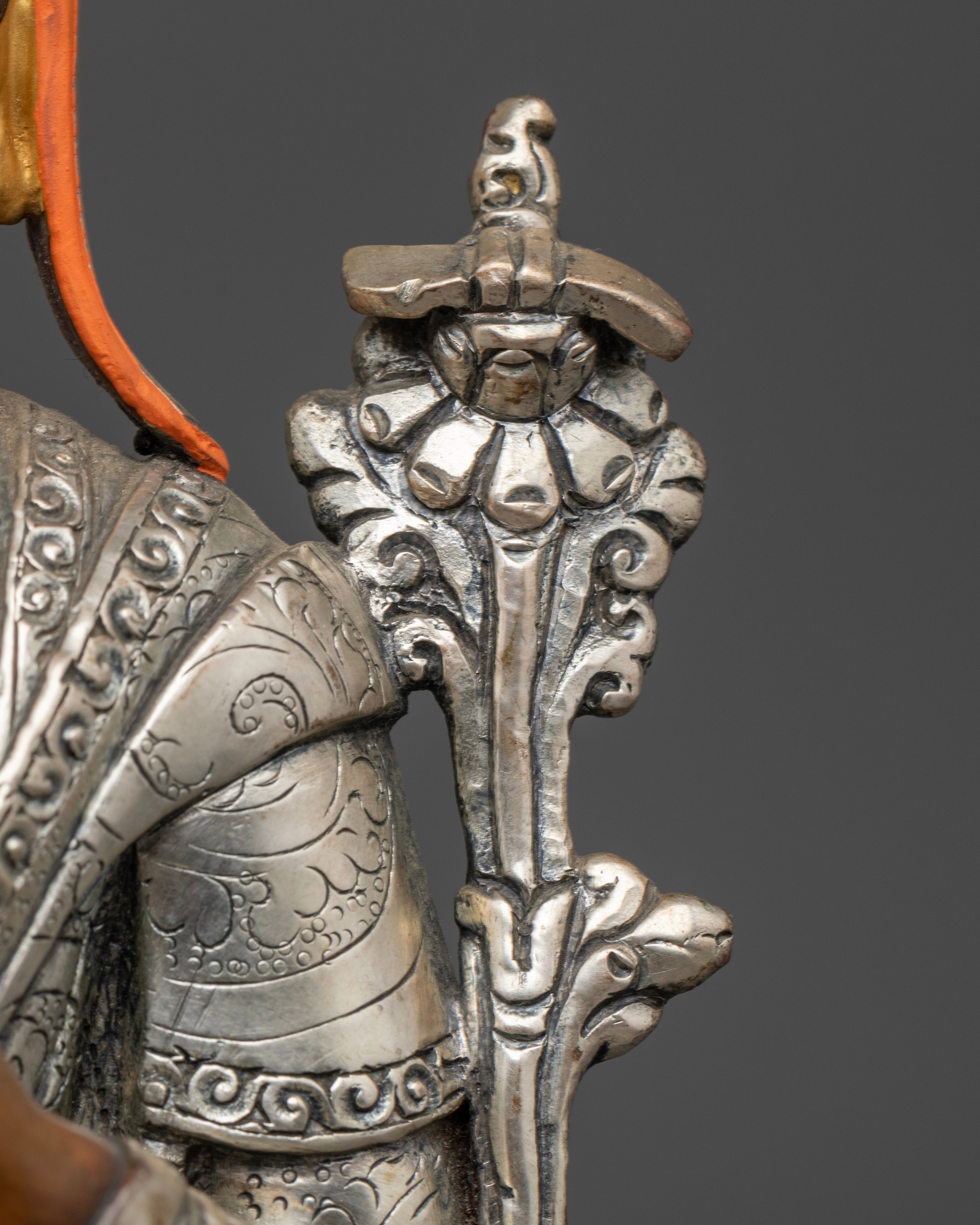 Oxidized Tsongkhapa Set: The Embodiment of Wisdom and Compassion
