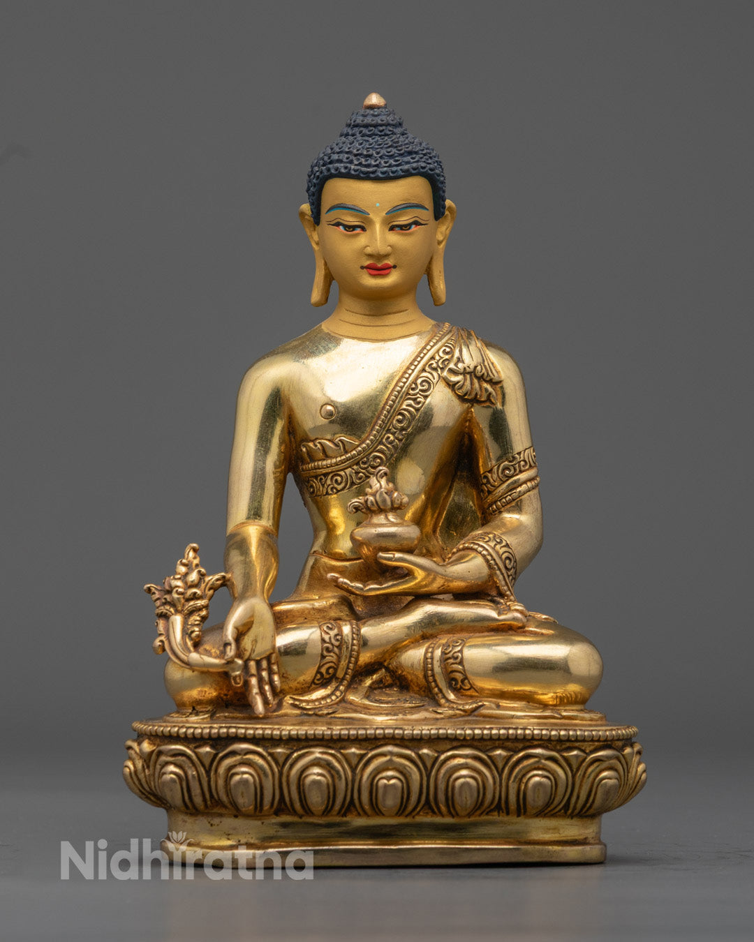 Traditional Medicine Buddha Statue | Handcrafted Buddha Sculpture
