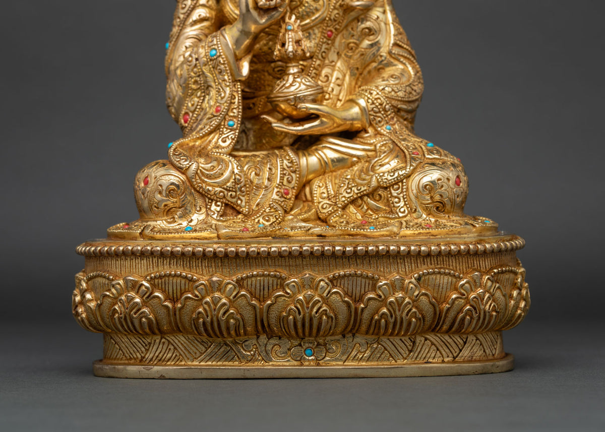 Premium Tsokye Dorje Statue | Lake-Born Vajra Figurine for Altar Decor