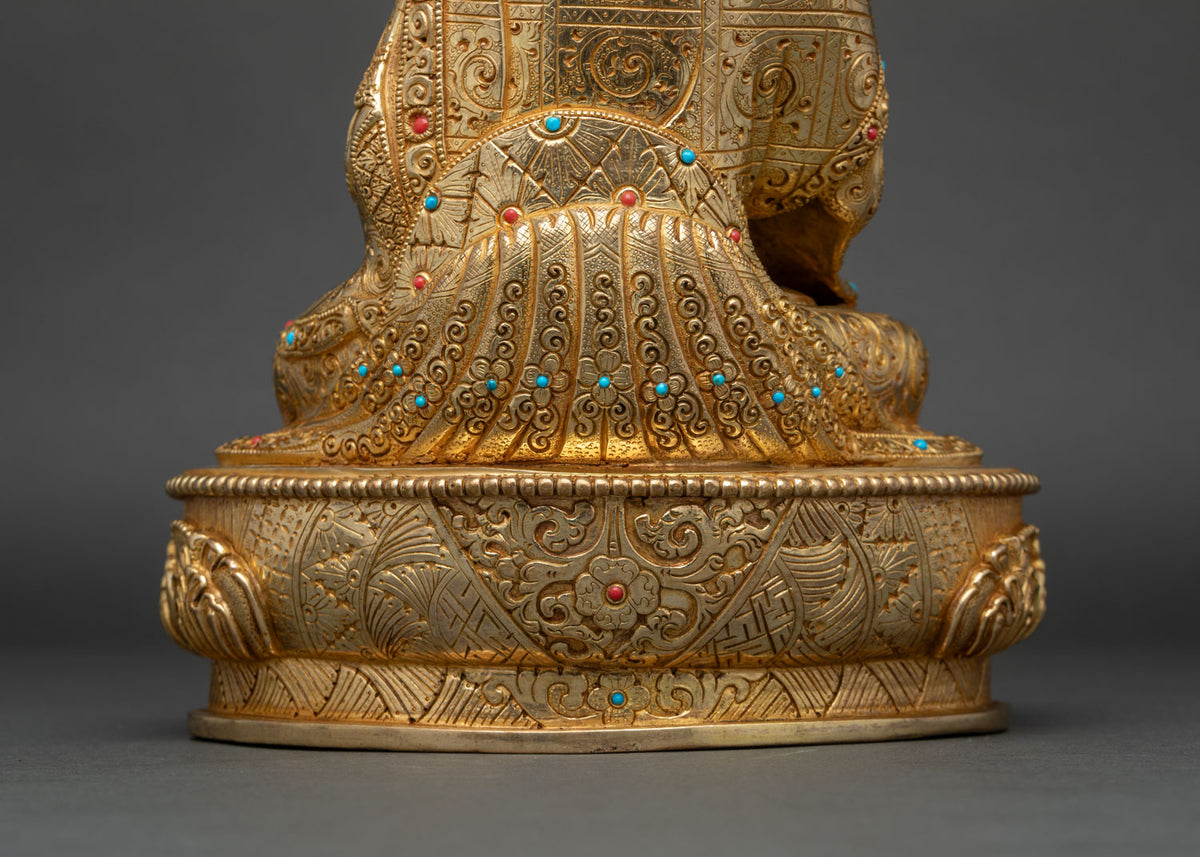 Premium Tsokye Dorje Statue | Lake-Born Vajra Figurine for Altar Decor
