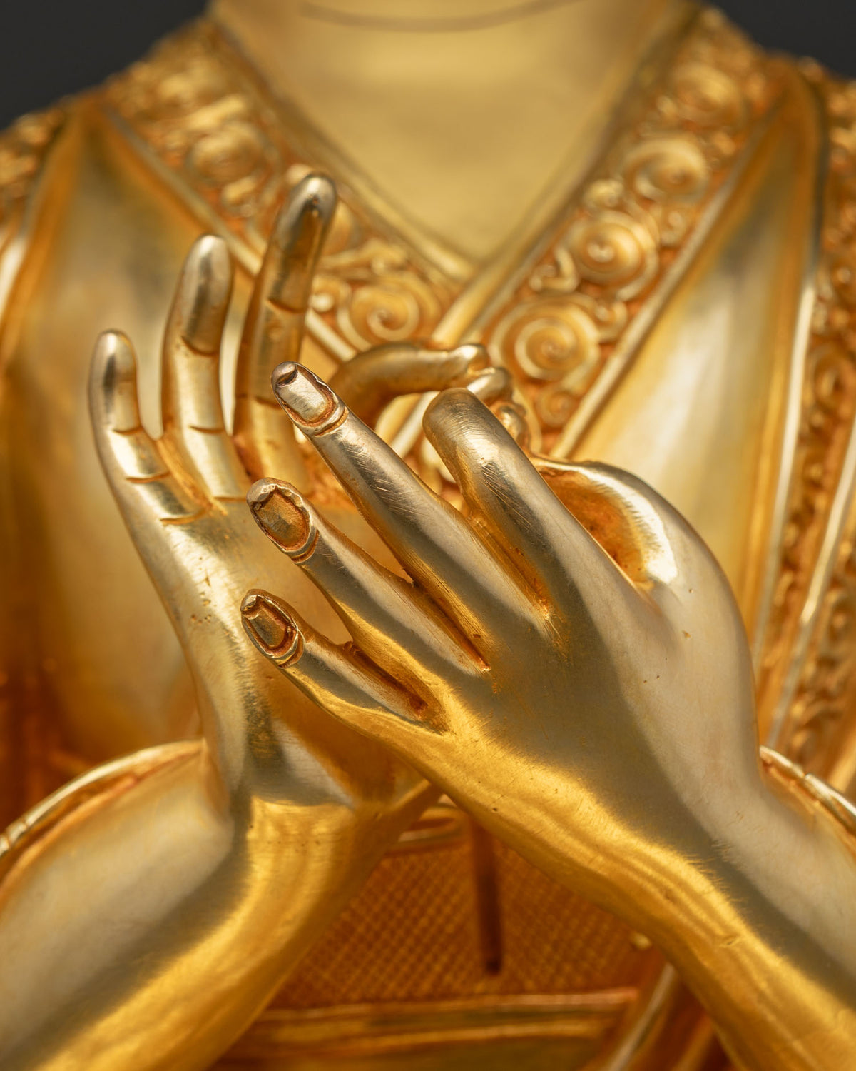 Je Tsongkhapa & Disciples Statue Set | Exclusive Buddhist Sculptures