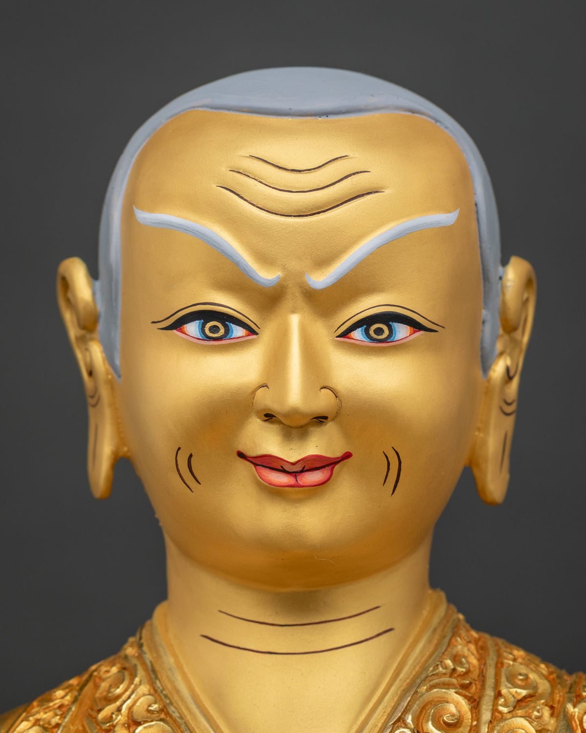 Je Tsongkhapa & Disciples Statue Set | Exclusive Buddhist Sculptures
