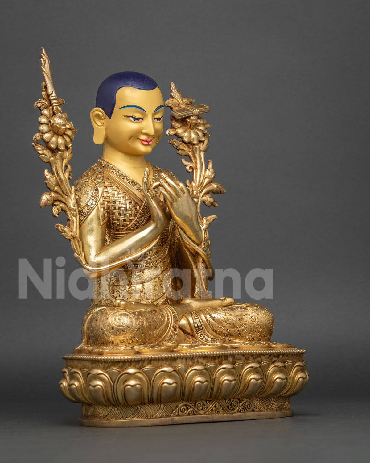 Lama Tsongkhapa & Disciples Statue Set - Guidance for Your Meditation