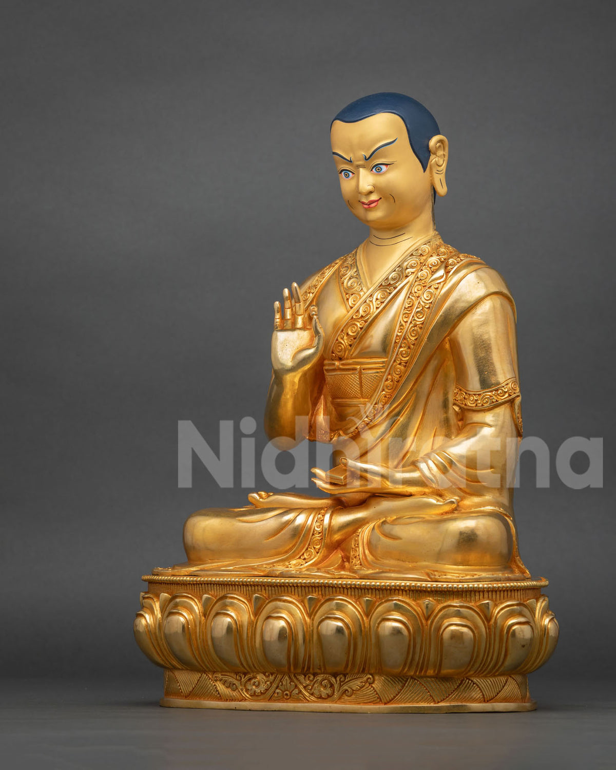 Je Tsongkhapa & Disciples Statue Set | Exclusive Buddhist Sculptures