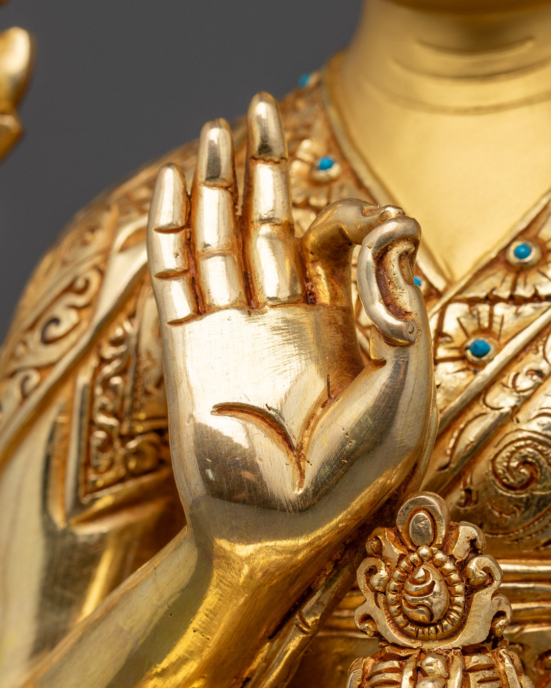 Tsongkhapa Statue | Tibetan Buddhist Monk Sculpture