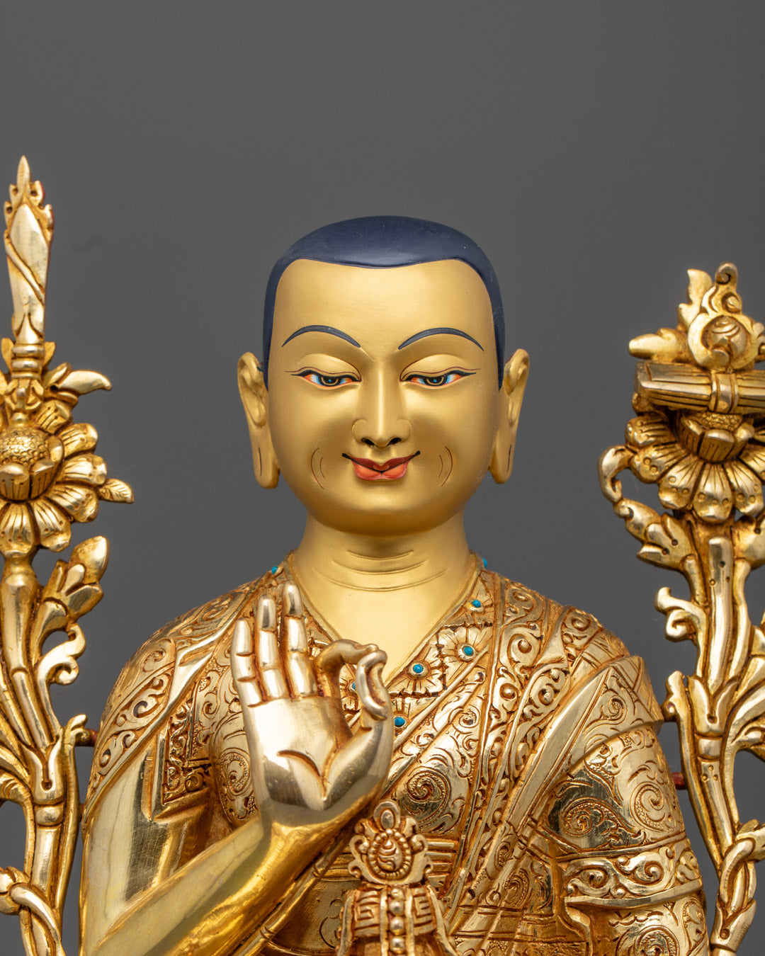Tsongkhapa Statue | Tibetan Buddhist Monk Sculpture