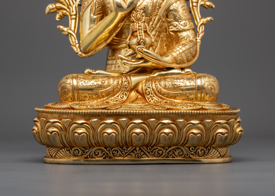 Tsongkhapa Statue | Tibetan Buddhist Monk Sculpture