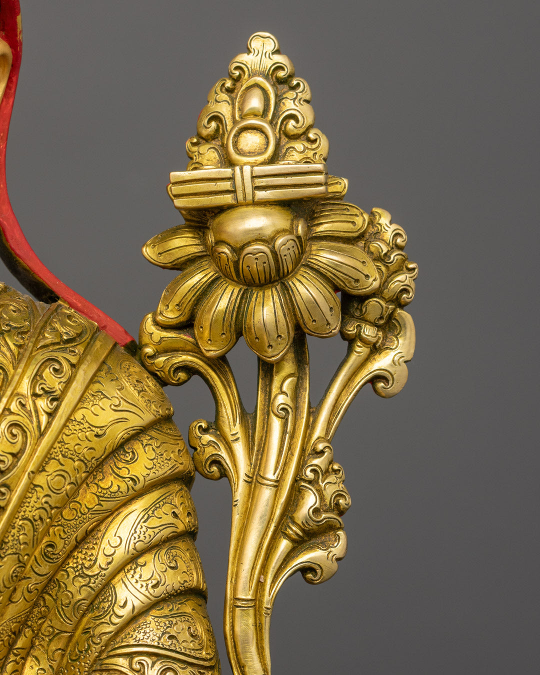 Buddhist Tsongkhapa Set | Hand-Made Trio Sculpture