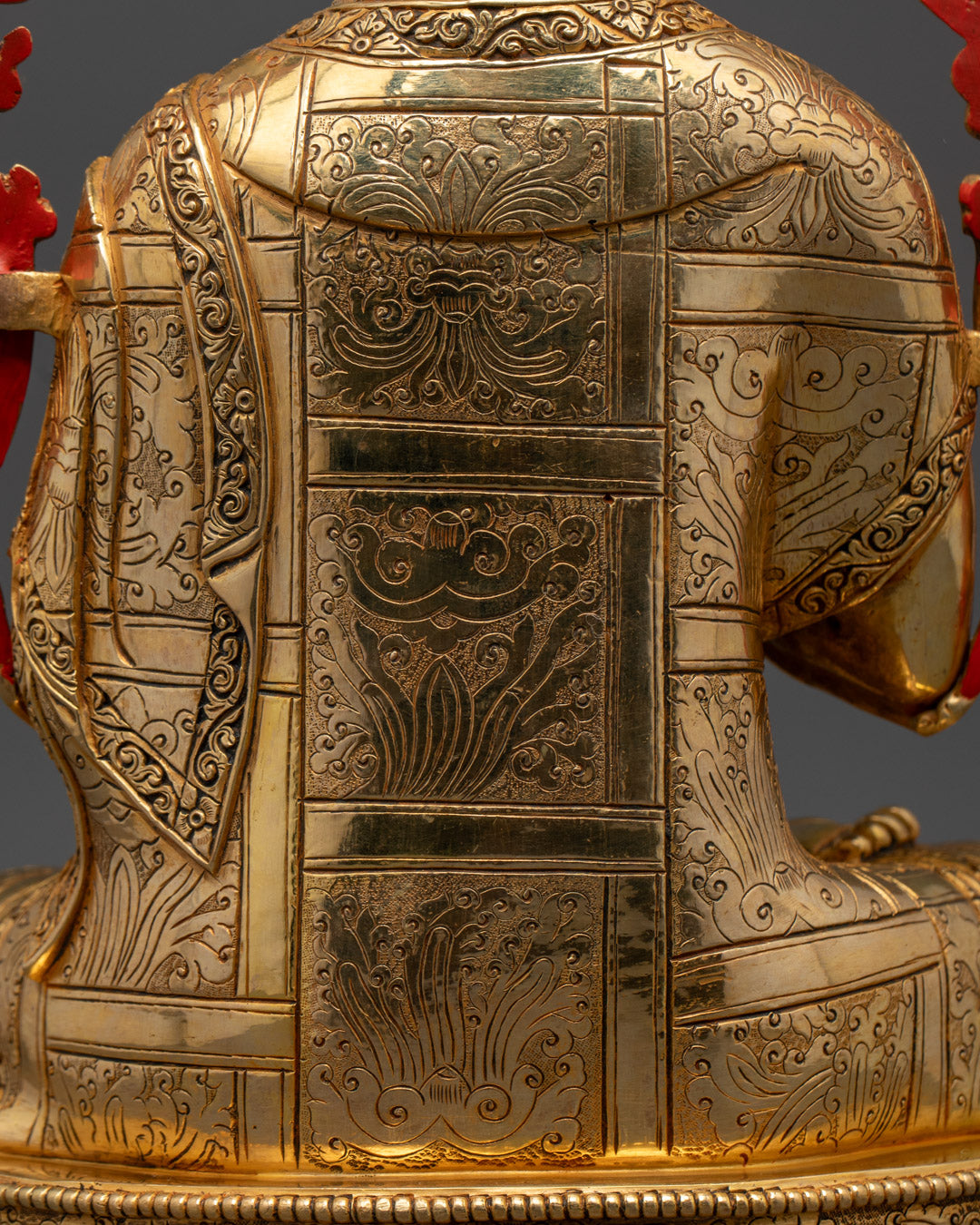 Tsongkhapa Set Statue | Hand-Carved Buddhist Sculpture