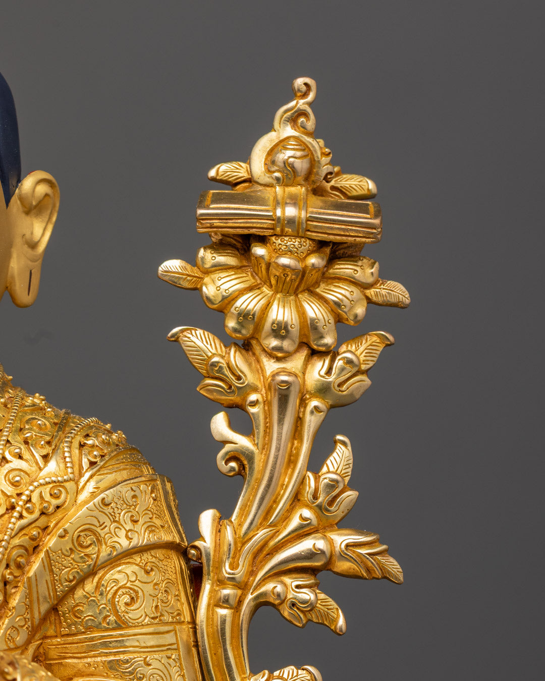 Handcrafted Tsongkhapa Statue Set | Spiritual Statues for Worshiping