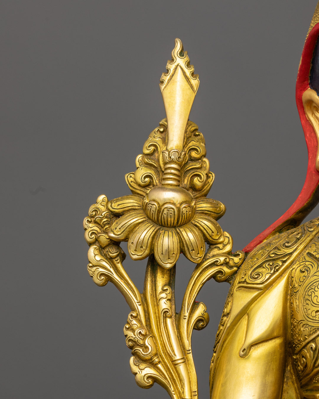 Buddhist Tsongkhapa Set | Hand-Made Trio Sculpture