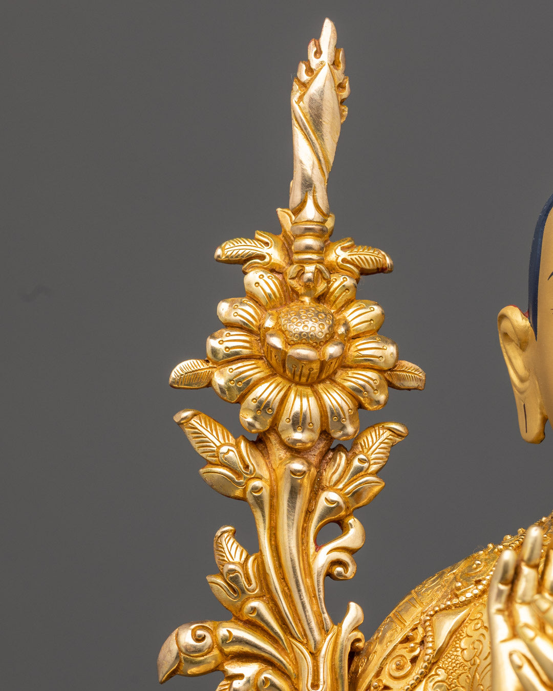 Handcrafted Tsongkhapa Statue Set | Spiritual Statues for Worshiping