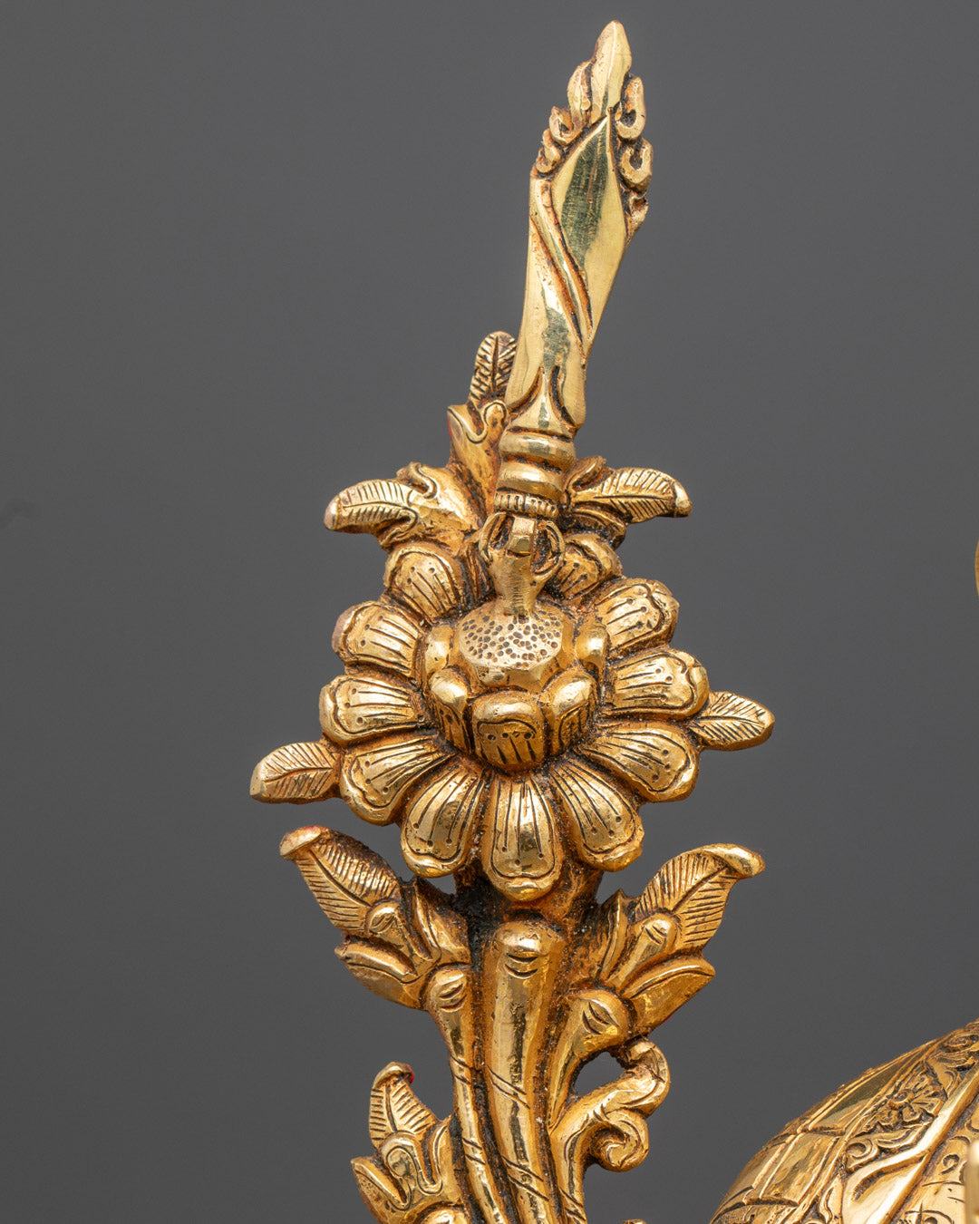 Tsongkhapa Set Statue | Hand-Carved Buddhist Sculpture