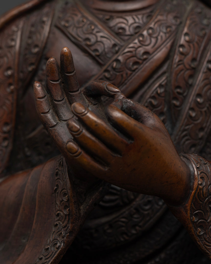 Je Tsongkhapa Statue for Meditation | The Enlightened Lama
