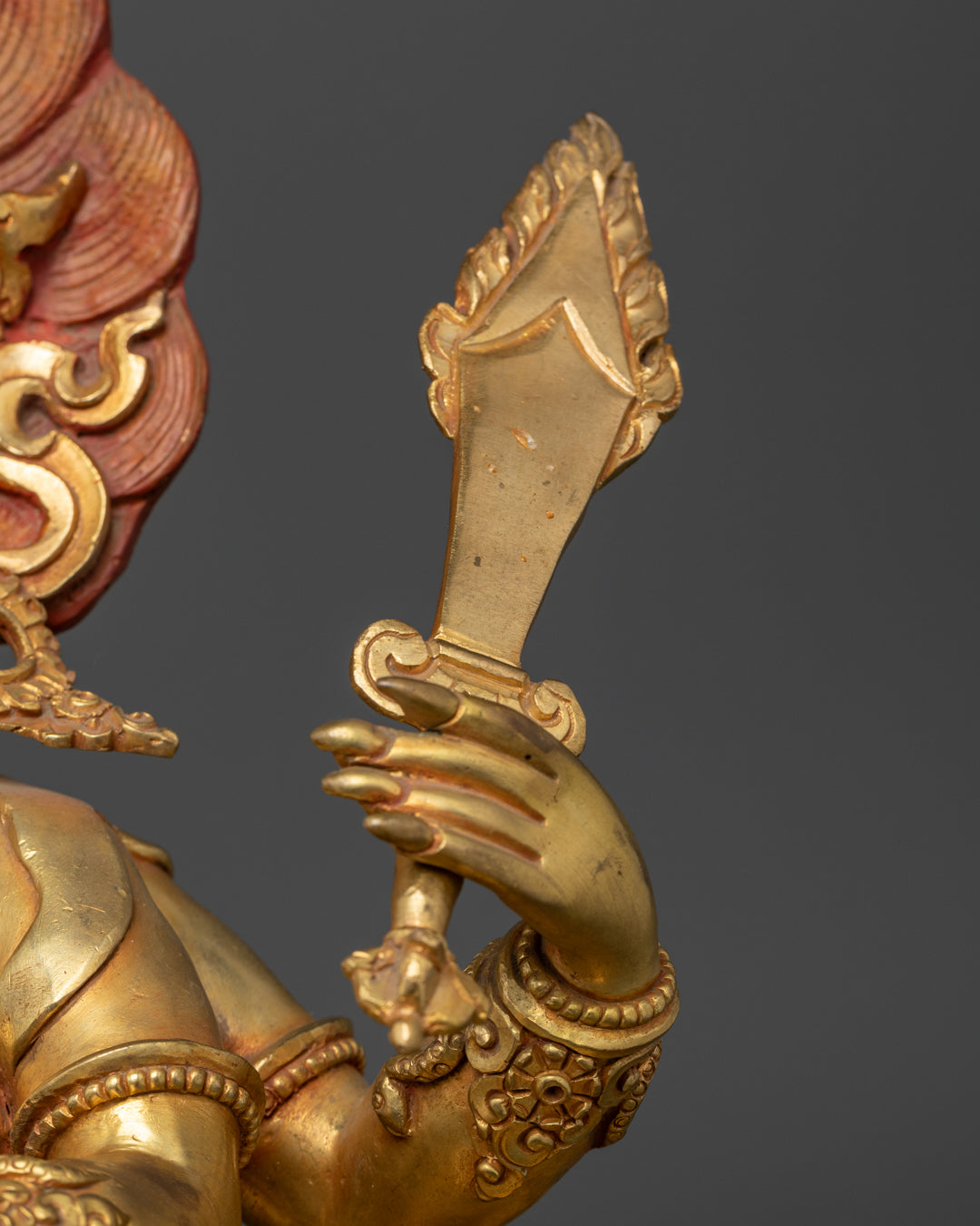 4 Armed Mahakala with consort | Powerful Guardian Deity